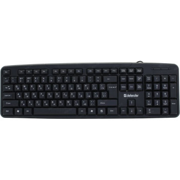 Клавиатура Defender NEXT HB-440 Black  <USB>  104КЛ <45440>-2
