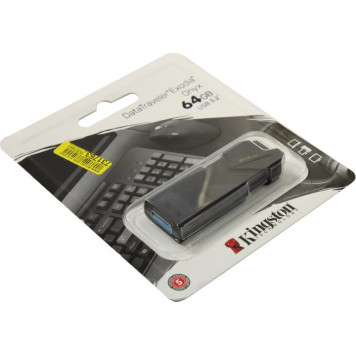 Накопитель Kingston DataTraveler Exodia Onyx <DTXON/64GB> USB3.2 Flash Drive 64Gb (RTL)-0