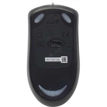 Манипулятор Genius NetScroll 100 V2 Optical Mouse <Black> (RTL) USB 3btn+ Roll (31010001401)-6