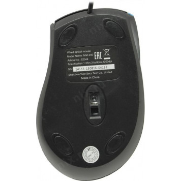 Манипулятор типа мышь Defender Optical Mouse < MM-340 Black&Blue > (RTL) USB 3btn+Roll < 52344 >-6