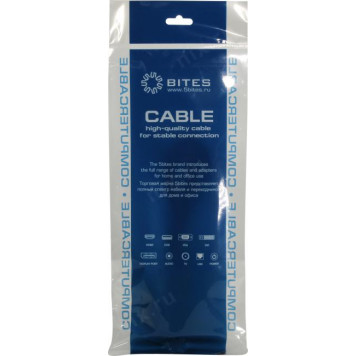 Кабель 5bites <PC305-10A> IEC-320-C7 - розетка 220V 1м Советский стандарт-2