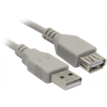 Кабель удлинительный 5bites <UC5011-018C>  USB 2.0 A-->A 1.8м-1