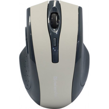 Манипулятор типа мышь Defender Wireless Optical  Mouse Accura <MM-665  Grey> (RTL)  USB6btn+Roll  беспр.<52666>-0