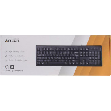 Клавиатура A4-Tech KR-83 Black <USB> 104КЛ-5