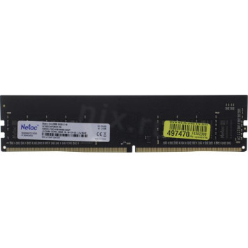 Модуль памяти DDR 4 DIMM 8Gb PC21300, 2666Mhz, Netac NTBSD4P26SP-08   C19-1