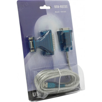 Кабель-адаптер USB AM ->  COM  9/25M 1.5-1.8м-2