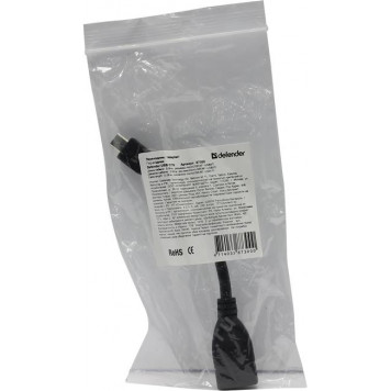 Кабель Defender <87300> Кабель USB AF -->  micro-B OTG-2