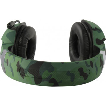 Наушники с микрофоном Ritmix RH-566M Gaming Khaki Green (с регулятором громкости, шнур 1.8м)-6