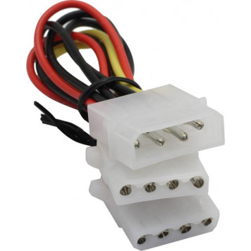 Размножитель питания  IDE-устройств VCOM <VPW7570>  (1->2  big,  5+12V)-1