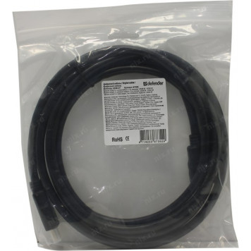 Кабель Defender HDMI to HDMI (19M -19M) 2м ver1.4 <87352>-2
