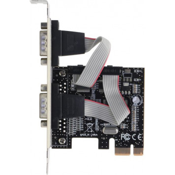 Контроллер Espada <FG-EMT03C-1-BU01> (OEM) PCI-Ex1, 2xCOM9M-2