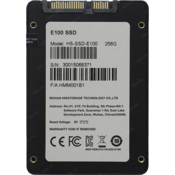 Внутренний SSD Hikvision E100 Series HS-SSD-E100/256G 256GB-6