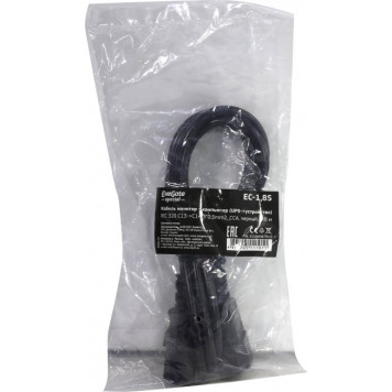 Кабель ExeGate EC-1.8S <ES280987RUS> IEC-320-C13 - IEC-320-C14 1.8м-2