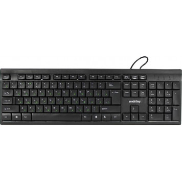 Клавиатура Smartbuy ONE <SBK-114U-K> <USB> 104КЛ-2