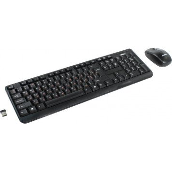Кл-ра + мышь SVEN Comfort 3300 Wireless <Black> (Кл-ра, М/Мед, USB, FM+Мышь 3кн, Roll,  Optical, FM)-0