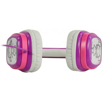 Наушники HARPER KIDS HN-302  Pink  (шнур 1.2м)-5