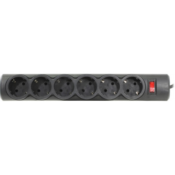 Сетевой фильтр Defender DFS 153 <Black> <3м> ( 6  розеток  ) <99495>-2