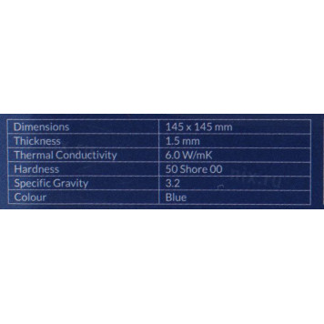 Термоинтерфейс Arctic Thermal Pad <ACTPD00006A> (145x145x1.5мм, 6 Вт/мК)-2