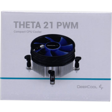 Вентилятор DEEPCOOL < DP-ICAP-T21P > THETA 21 PWM (4пин, 1155, 900-2400об / мин, 17.8-33.4 дБ, Al)-1