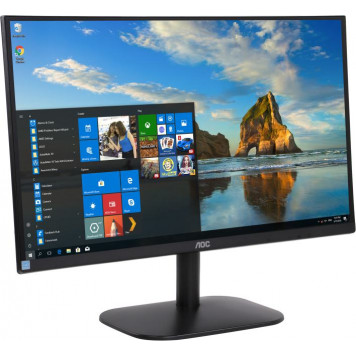 23.8 ЖК монитор AOC 24B2XH <Black> (LCD, 1920x1080, D-Sub, HDMI)-0