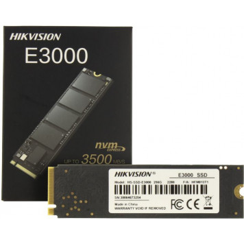 Накопитель SSD 256 Gb M.2 2280 M HIKVISION E3000 <HS-SSD-E3000-256G> 3D TLC-0