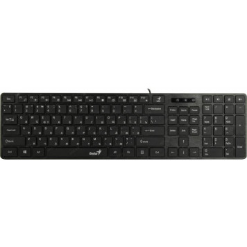 Клавиатура Genius SlimStar 126 Black <USB> 104КЛ (31310017417)-2