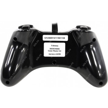 Геймпад Defender Game Master G2 (13кн, 8 поз.перекл, USB) < 64258>-7