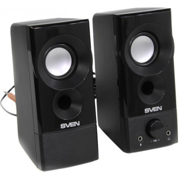 Колонки SVEN 357 Black (2x3W, питание  от USB)-2