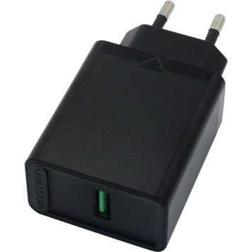 Зарядное устройство Vention <FABB0-EU> Зарядное устройство USB (Вх. AC100-240V, Вых.DC5/9/12V, 18W, USB)-0