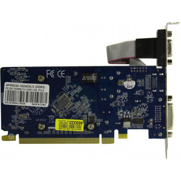 Видеокарта 1Gb <PCI-E> GDDR3 AFOX AFR5230-1024D3L5 (RTL) D-Sub+DVI+HDMI <RADEON R5 230>-6