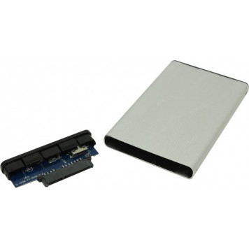 Внешний корпус для 2.5 HDD/SSD (DAS) AgeStar HU307S Silver-4