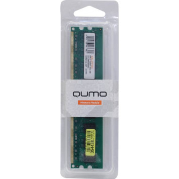 Модуль оперативной памяти Qumo DDR2 800 DIMM 2Gb QUM2U-2G800T6 PC-6400, 800MHz-3