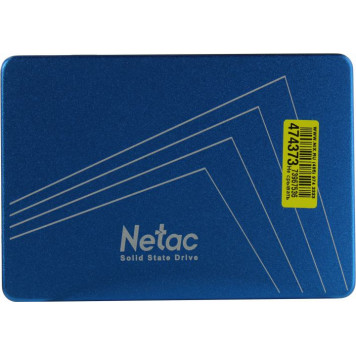 Накопитель SSD 256 Gb SATA 6Gb/s Netac N600S <NT01N600S-256G-S3X> 2.5-2