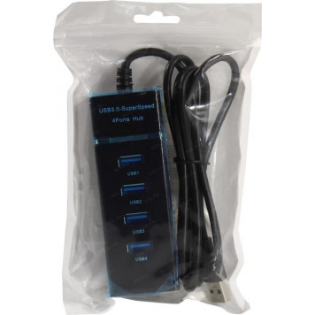 Разветвитель KS-is <KS-728> 1xUSB3.0+3xUSB2.0 Hub-7