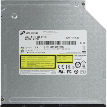 Привод DVD RAM & DVD±R/RW & CDRW HLDS GTC0N SATA  <Black> (OEM)  для  ноутбука-3