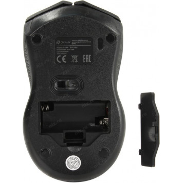 Манипулятор типа мышь OKLICK Wireless Optical Mouse <615MW> <Black> 1000dpi (RTL)USB  3btn+Roll <412852>-7