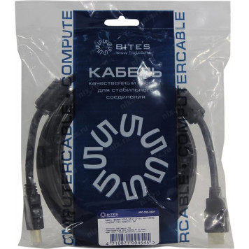 Кабель 5bites <APC-200-030F> HDMI to HDMI (19M -19M)  3м 2  фильтра  ver2.0-2