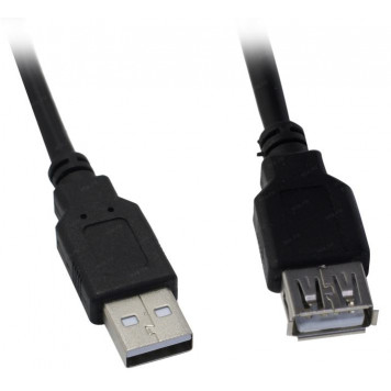 Кабель удлинительный Defender <87456>  USB 2.0 A-->A 1.8м-1