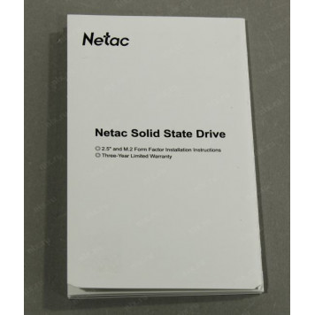Накопитель SSD 512 Gb SATA 6Gb/s Netac N600S <NT01N600S-512G-S3X> 2.5-5
