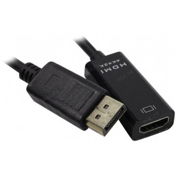 Orient <C316> Кабель-переходник DisplayPort (M) ->  HDMI (F)-1