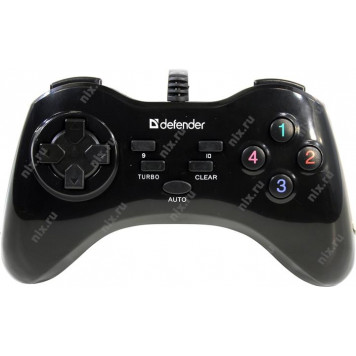 Геймпад Defender Game Master G2 (13кн, 8 поз.перекл, USB) < 64258>-2