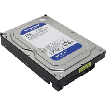 Жесткий диск HDD 1 Tb SATA 6Gb/s Western Digital Caviar Blue <WD10EZEX> 7200rpm 64Mb-2